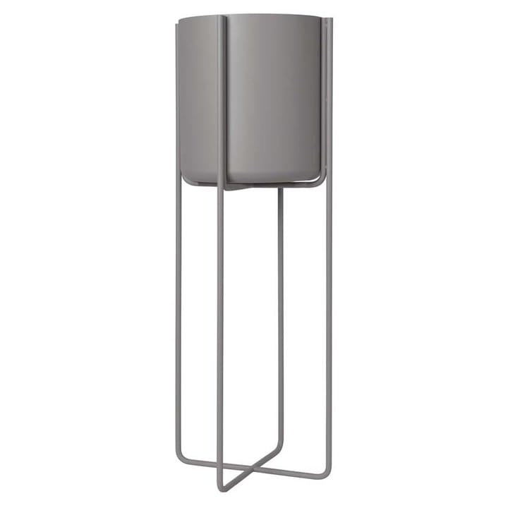 Vaso da fiori Kena M 80,5 cm - steel grey (grigio scuro) - Blomus