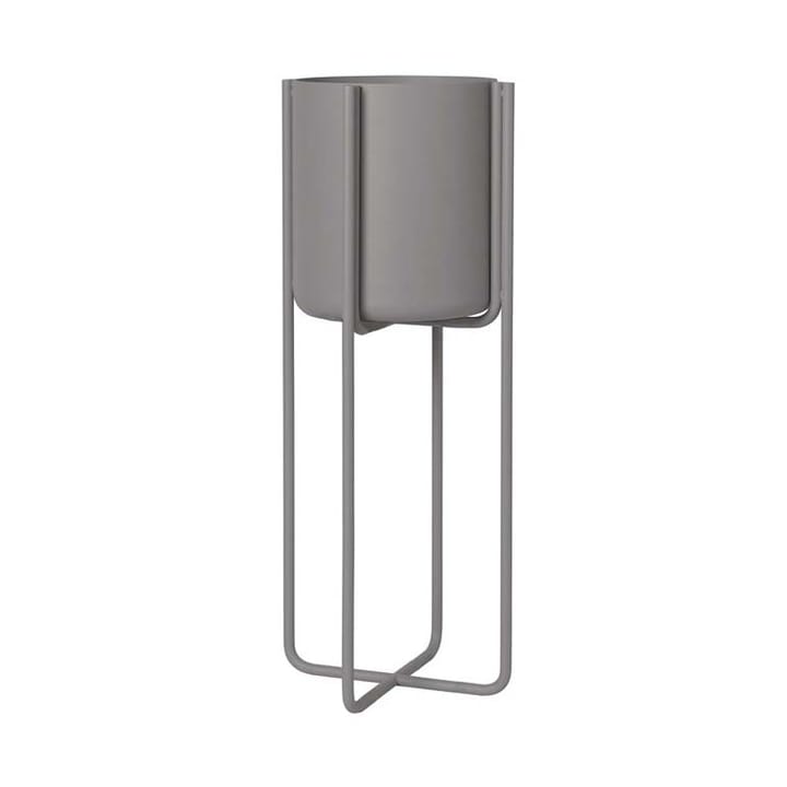 Vaso da fiori Kena S 55 cm - steel grey (grigio scuro) - Blomus