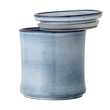 Barattolo Sandrine con coperchio Ø 14,5 cm - blu - Bloomingville