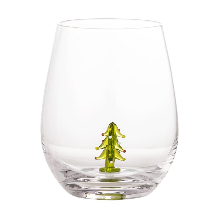 Bicchiere da 50 cl Misa - Albero di Natale trasparente - Bloomingville