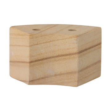 Candeliere Florida 14,5x8x7,5 cm - Natural sandstone - Bloomingville