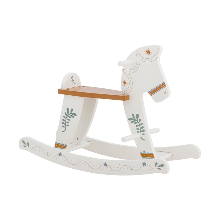 Cavallo a dondolo Ruddy - White - Bloomingville