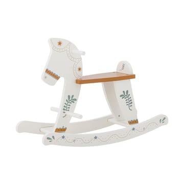 Cavallo a dondolo Ruddy - White - Bloomingville