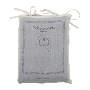 Coperta Bloomingville Muslin 80x100 cm - Blu - Bloomingville