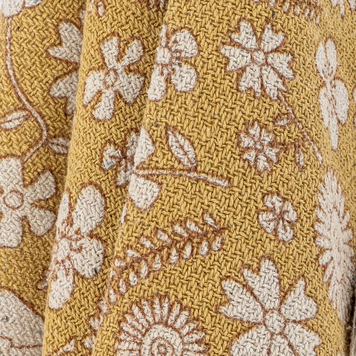 Coperta in cotone Camille 80x100 cm, Giallo Bloomingville