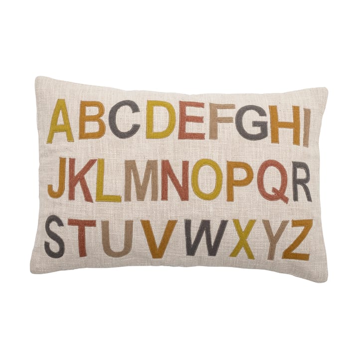 Cuscino alphabet Lexi 40x60 cm - Nature-multi - Bloomingville