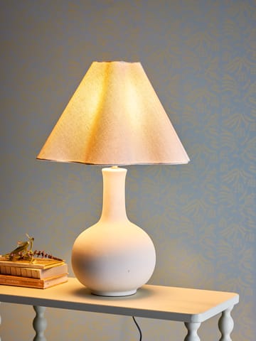 Lampada da tavolo Heide 60 cm - Bianco - Bloomingville