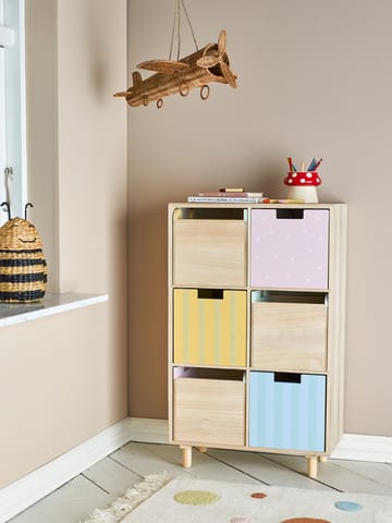 Libreria Calle 6-cassetti 55x88,5 cm - Natura - Bloomingville