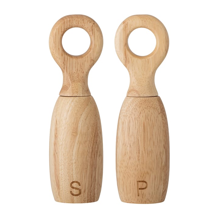 Macina sale e pepe Martim, 21 cm - Legno di albero della gomma - Bloomingville