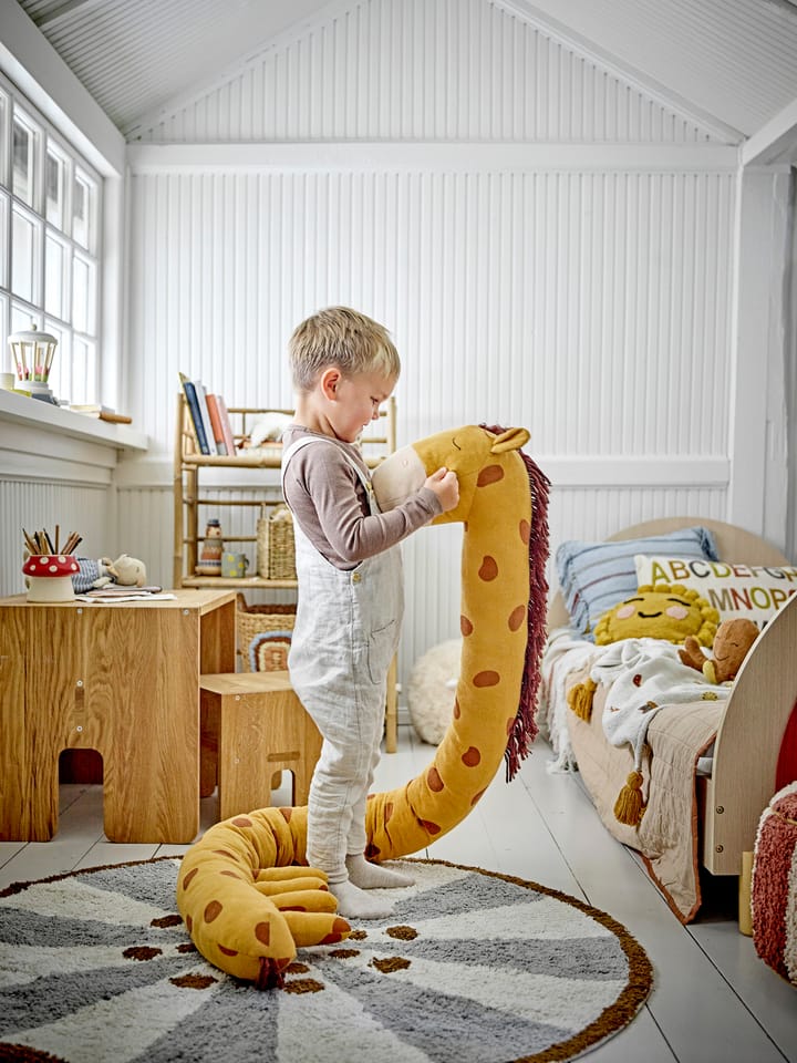 Peluche Ibber 184 cm, Orange giraffe Bloomingville