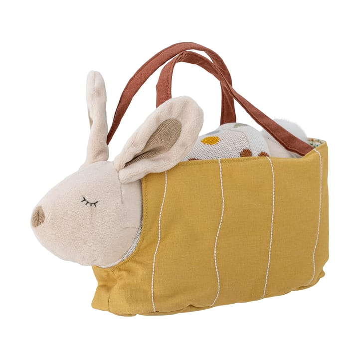 Peluche Villja 2 pezzi - White-yellow bunny - Bloomingville