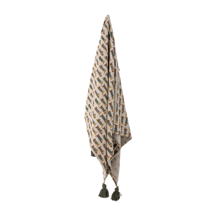 Plaid Charlie 130x160 cm, Marrone Bloomingville