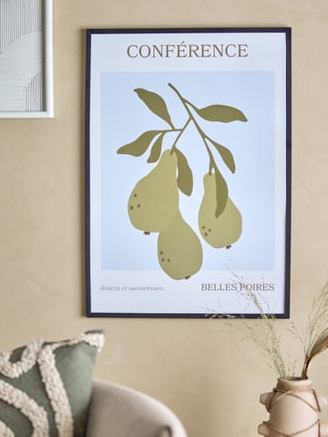 Poire poster con cornice 52x72 cm - Poire-black pine - Bloomingville