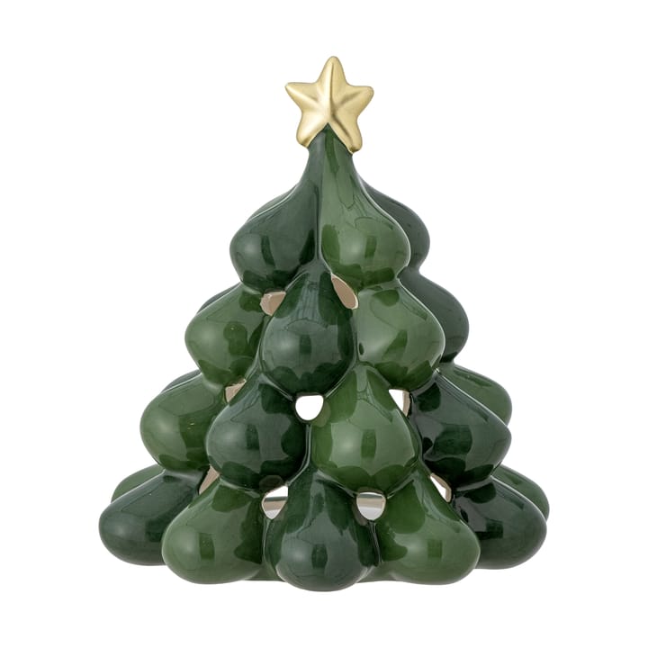 Portacandele albero di Natale Elof 13,5 cm - Verde - Bloomingville