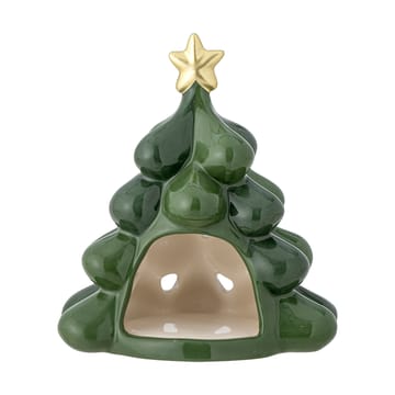 Portacandele albero di Natale Elof 13,5 cm - Verde - Bloomingville