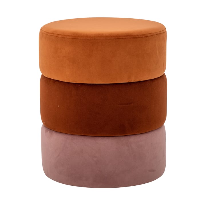 Pouf Bilbao Ø37x45 cm - Orange - Bloomingville