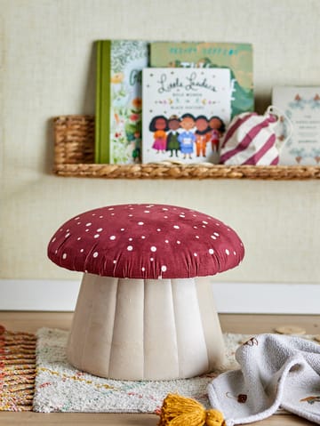 Pouf Lue 30xØ37 cm - Rosso - Bloomingville