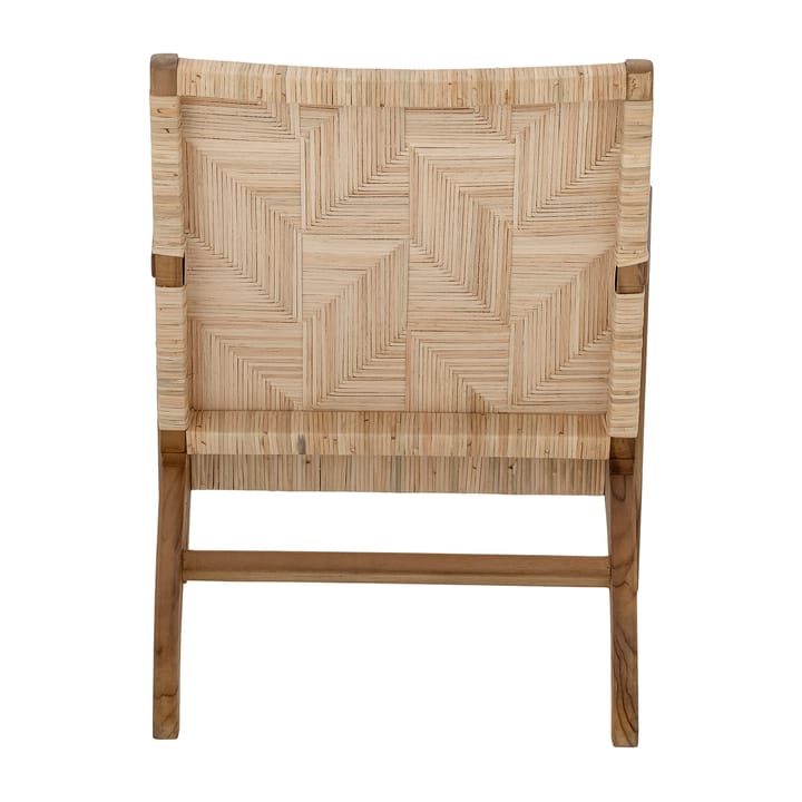 Sedia lounge in rattan Mills, Marrone Bloomingville