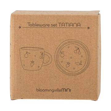 Set di stoviglie Tatiana 2 pezzi - Bianco - Bloomingville