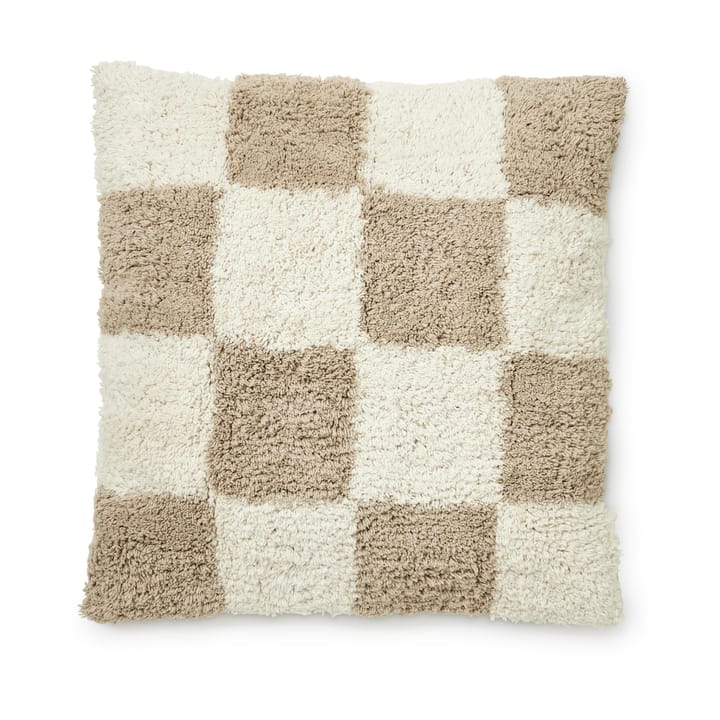 Fodera per cuscino Claudia 45x45 cm - Beige-bianco - Boel & Jan