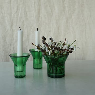 Candelabro Lumi 8 cm - Verde - Born In Sweden