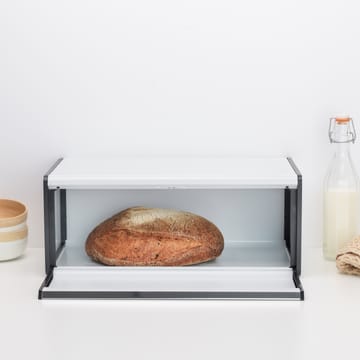 Cestino per il pane Fall Front - bianco-nero - Brabantia