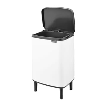 Cestino per la pattumiera Bo, alto, 12 L - Bianco - Brabantia