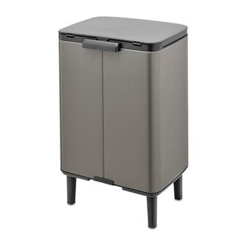 Cestino per la pattumiera Bo, alto, 12 L - Platinum - Brabantia