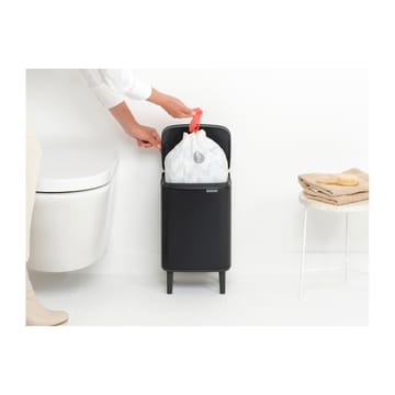 Cestino per la pattumiera Bo, alto, 7 L - Nero opaco - Brabantia