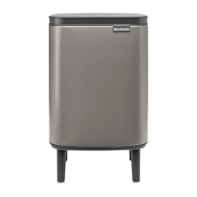 Cestino per la pattumiera Bo, alto, 7 L - Platinum - Brabantia