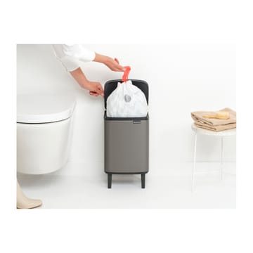 Cestino per la pattumiera Bo, alto, 7 L - Platinum - Brabantia