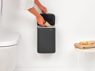 Cestino per la pattumiera Bo da 4 L - Mineral Infinite Grey - Brabantia