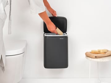 Cestino per la patumiera Bo da 7 L - Mineral Infinite Grey - Brabantia