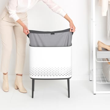 Cesto biancheria Bo 60 L - bianco - Brabantia