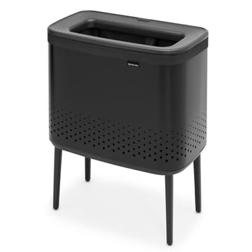 Cesto biancheria Bo 60 L - nero opaco - Brabantia