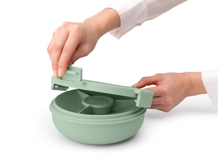 Ciotola per insalata Make & Take. 1.3 L, Jade Green Brabantia