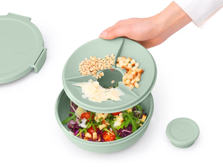 Ciotola per insalata Make & Take. 1.3 L, Jade Green Brabantia