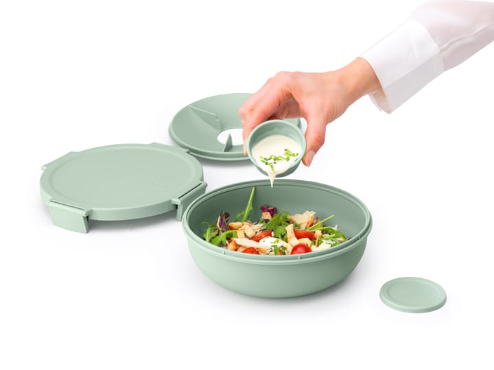 Ciotola per insalata Make & Take. 1.3 L, Jade Green Brabantia