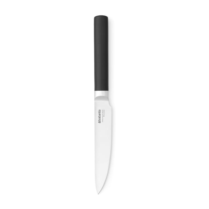 Coltello verdure Profile 22 cm, nero-acciaio inossidabile Brabantia