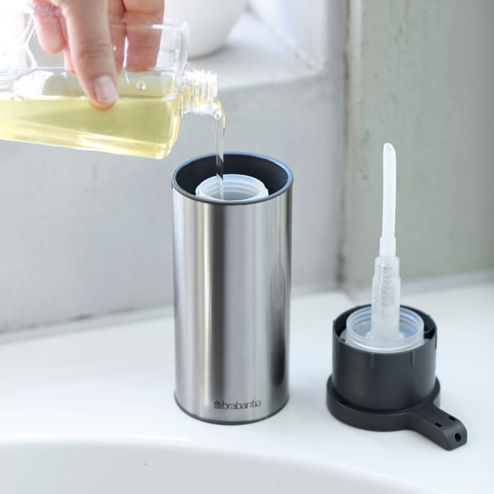 Dispenser di sapone Brabantia, acciaio opaco Brabantia