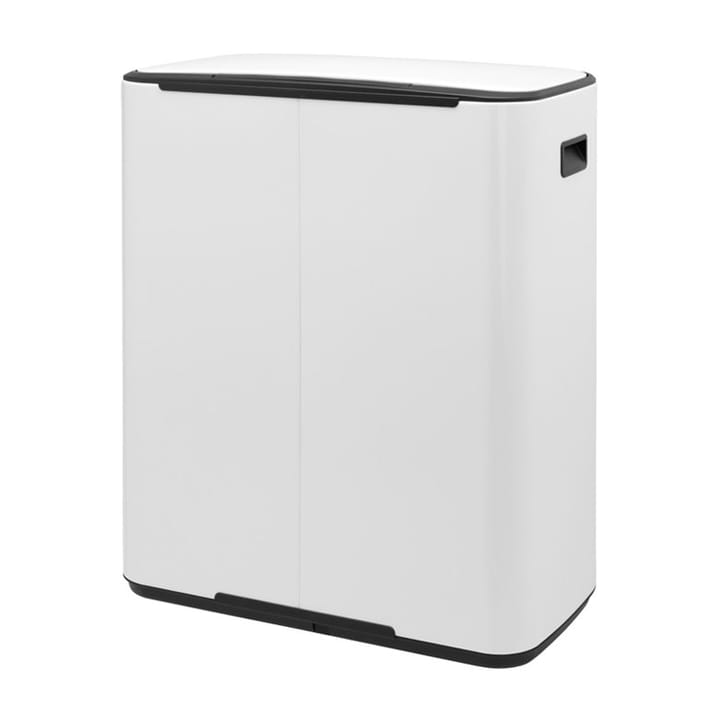 Pattumiera a pedale 2x30 L - Bianco - Brabantia