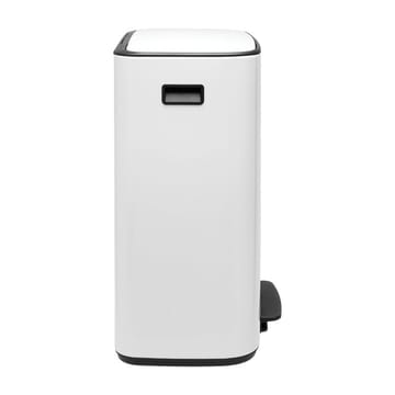 Pattumiera a pedale 2x30 L - Bianco - Brabantia