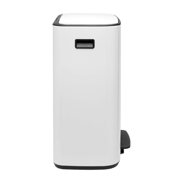 Pattumiera a pedale 2x30 L - Bianco - Brabantia