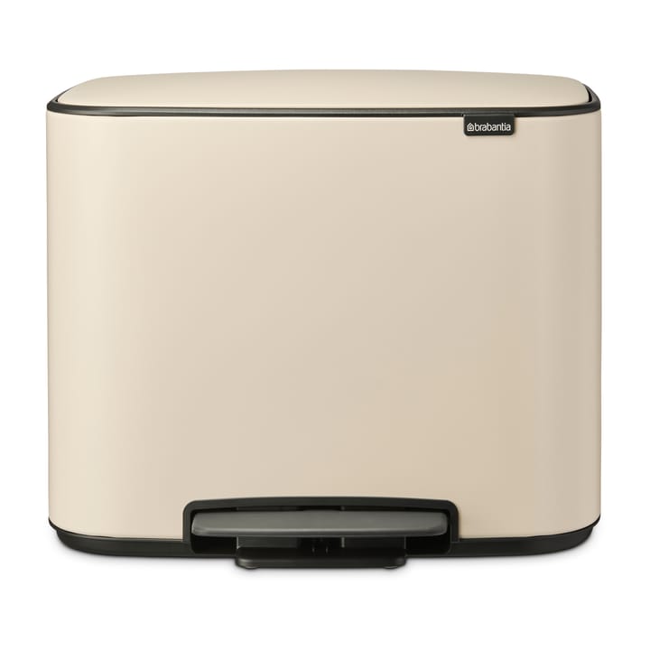 Pattumiera a pedale Bo 3+11 L - Soft beige - Brabantia