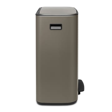 Pattumiera a pedale Bo 60 L - Platinum - Brabantia