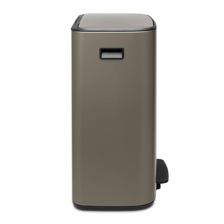 Pattumiera a pedale Bo 60 L, Platinum Brabantia