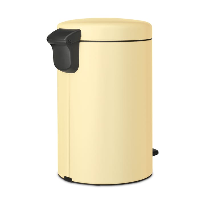 Pattumiera a pedale New Icon da 12 litri, Giallo Tenue Brabantia