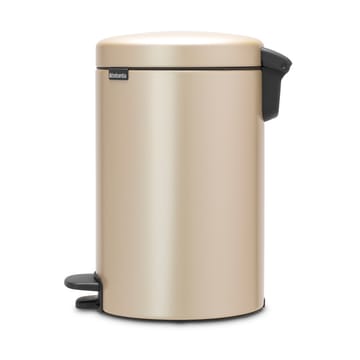 Pattumiera a pedale New Icon da 12 litri - Metallic Gold - Brabantia