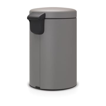 Pattumiera a pedale New Icon da 12 litri - Mineral concrete grey - Brabantia