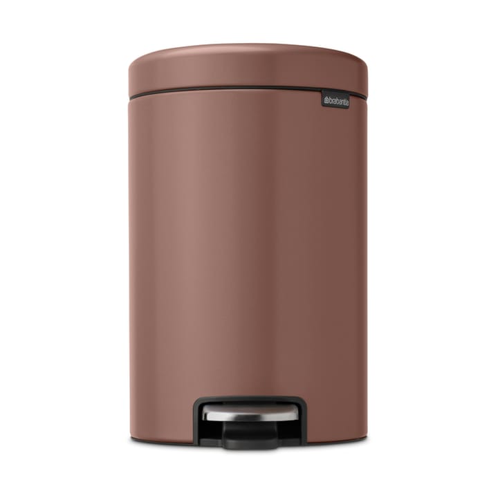 Pattumiera a pedale New Icon da 12 litri - Satin Taupe - Brabantia